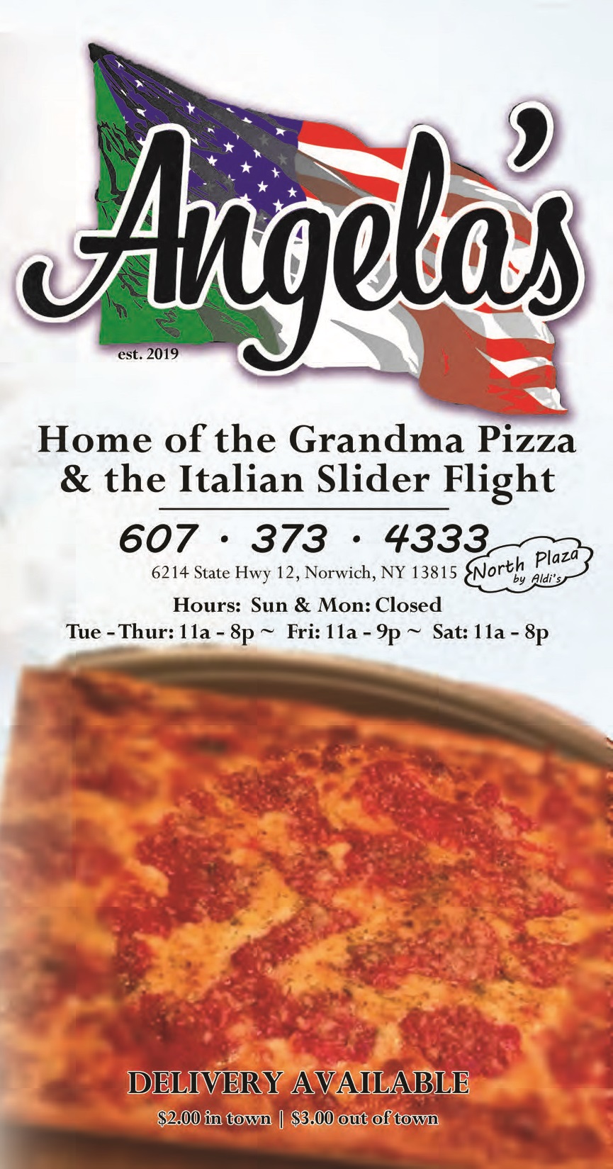 Angelas Pizza Norwich, NY